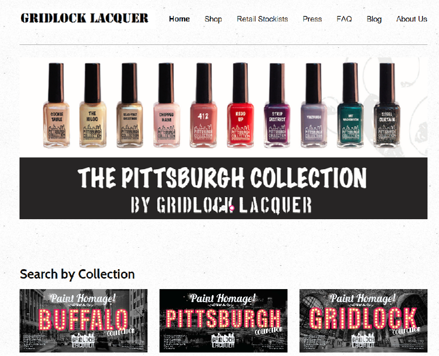 Welcome to the new Gridlock Lacquer Website!